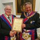 E Comp John Ilott 50 Year Certificate Of Service To The Royal Arch