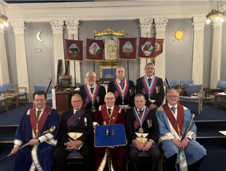 James Terry Chapter No. 2301 (formerly 2372)– Jewel presentation